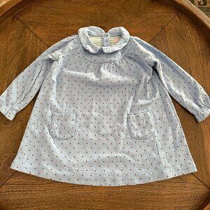 Baby Boden Polka Dot Collared Dress
